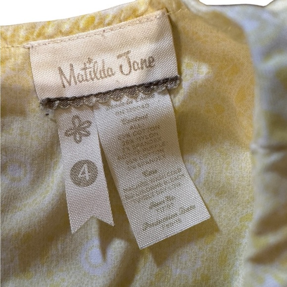 Matilda Jane Hello Lovely Take The Cake Cupcake Top size 4 Spring Summer - Picture 7 of 7